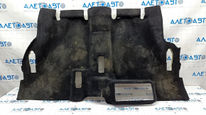 Rear floor covering Mercedes GLS-class X166 13-19 black, under 3rd row, for cleaning, tear