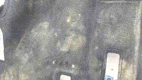 Rear floor covering Mercedes GLS-class X166 13-19 black, under 3rd row, for cleaning, tear