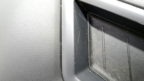 Torpedo front panel with AIRBAG VW Tiguan 18 - black, rusty pyropatron, needs cleaning, peeled coating, broken