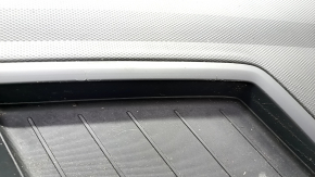 Torpedo front panel with AIRBAG VW Tiguan 18 - black, rusty pyropatron, needs cleaning, peeled coating, broken