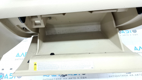 Glove box, glove compartment VW Passat b8 16-19 USA beige, scratches, bump