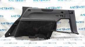 Right arch trim Mercedes GLS-class X166 13-19 black, without plug, scratches, abrasions, cracks
