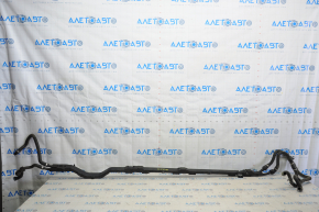 Cooling system pipes under the body of Polestar 2 21-