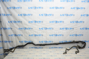 Cooling system pipes under the body of Polestar 2 21-