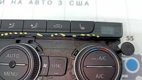 Climate control VW Tiguan 18- with heated seats, cracks in glass