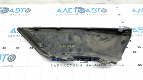 Front bumper lip right Mercedes GLS-class X166 13-16 structure