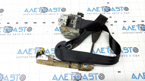 Passenger seat belt with tensioner VW Tiguan 18- black, driftwood tensioner driftwood, for dry cleaning