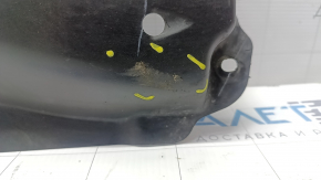 Rear right underbody protection VW Tiguan 18 - worn, pressed, torn