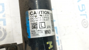 Rear shock absorber left Lincoln MKZ 17-20 2.0, hybrid with stiffness regulator and support