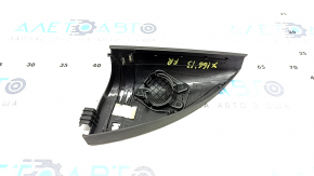 Door plug triangle inner front right Mercedes GLS-class X166 13-19 black under speaker, harman kardon