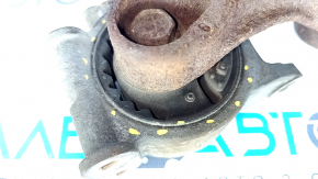 Engine mount rear lower Nissan Murano z52 15 - rusty bracket, cracked silent