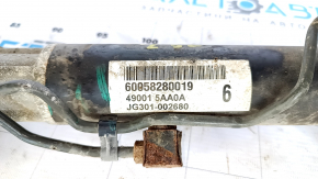 Steering rack Nissan Murano z52 15 - torn boot, rust