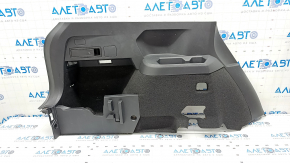 Left arch trim VW Tiguan 18 - black, under 3 rows, scratches, broken fastening