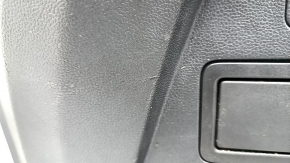 Left arch trim VW Tiguan 18 - black, under 3 rows, scratches, broken fastening
