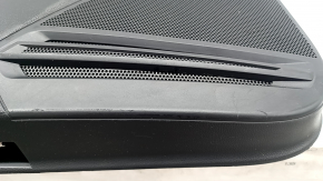 Door trim card rear left VW Tiguan 18 - black, scratches, abrasions, broken fastening, peeling coating on the handle