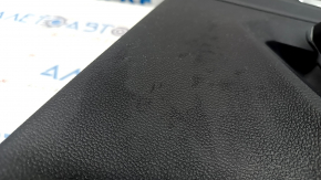 Door trim card rear right VW Tiguan 18 - black, scratches, abrasions, peeling coating on the handle, broken fastening, missing fastening element