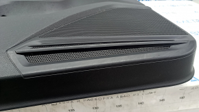 Door trim card front left VW Tiguan 18 - black, with a tweeter, for dry cleaning, scratches, abrasions, peeling coating on the handle