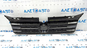 Radiator grill VW Tiguan 18 - without emblem, under radar cruise, pokes on chrome