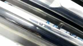Radiator grill VW Tiguan 18 - without emblem, under radar cruise, pokes on chrome