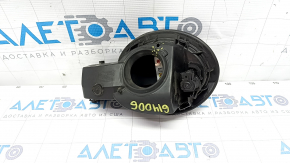 Chrysler Pacifica 17 fuel filler flap housing - broken spout, torn seal