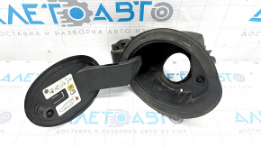 Chrysler Pacifica 17 fuel filler flap housing - broken spout, torn seal