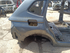 Quarter wing rear right VW Tiguan 18-long, on the body, graphite, dents
