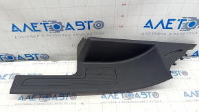 Door sill trim rear left VW Tiguan 18- black, type 1, scratches, broken fastening