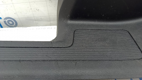 Door sill trim rear left VW Tiguan 18- black, type 1, scratches, broken fastening