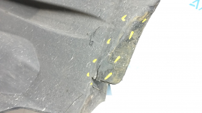 Front right mudguard Mercedes GLS-class X166 13-19 front part, torn, dented, without hatch