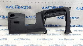 Driver's knee torpedo trim assembly VW Tiguan 18 - black, scratch