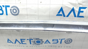 Upper rear bumper lip trim Mercedes GLS-class X166 13-16 chrome, sand