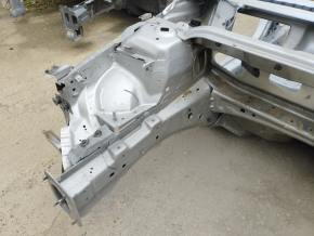 Front right quarter Lincoln MKZ 17-20 silver, on the body