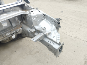 Front left quarter Lincoln MKZ 13-20 hybrid silver, on the body