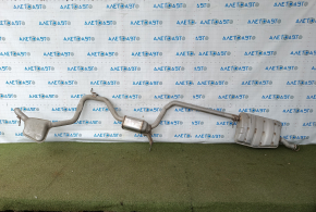 Exhaust line middle part with muffler Chrysler Pacifica 17- 3.6 FWD