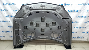 Bonnet bare Mercedes GLS-class X166 13-16 silver 792, aluminum, sand, chips