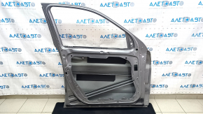 Bare front door left Mercedes GLS-class X166 13-19 silver 792, painted 0.2-0.3