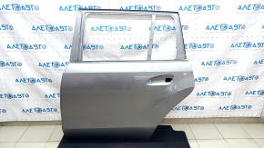 Bare rear left door Mercedes GLS-class X166 13-19 silver 792, painted 0.2-0.3, dented
