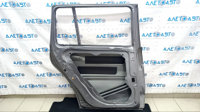 Bare rear left door Mercedes GLS-class X166 13-19 silver 792, painted 0.2-0.3, dented