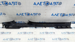 Front right threshold pad VW Tiguan 18- black, scratches