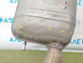 Muffler rear part with barrel Mercedes GLS-class X166 15 3.0 AWD, dents