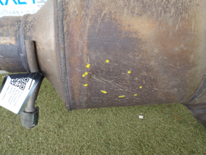 Muffler rear part with barrel Mercedes GLS-class X166 15 3.0 AWD, dents