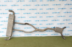 Muffler rear part with barrel Mercedes GLS-class X166 15 3.0 AWD, dents