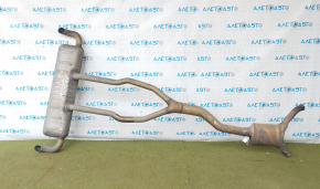 Muffler rear part with barrel Mercedes GLS-class X166 15 3.0 AWD, dents