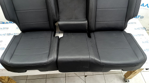 Rear seat upholstery 2nd row VW Tiguan 18 - black leather, dry cleanable