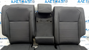 Rear seat upholstery 2nd row VW Tiguan 18 - black leather, dry cleanable