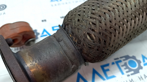 Hyundai Sonata 11-15 hybrid exhaust pipe, mesh torn