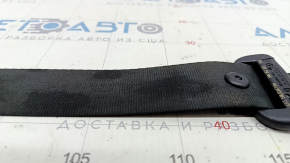 Seat belt rear center 2nd row VW Tiguan 18- black, for cleaning