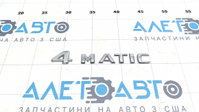 Emblem inscription 4matic trunk door Mercedes GLS-class X166 13-16