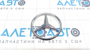 Emblem logo trunk door Mercedes GLS-class X166 13-19 broken fastening