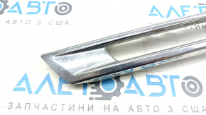 Front bumper grille trim left Mercedes GLS-class X166 13-19 chrome, sand, broken mount